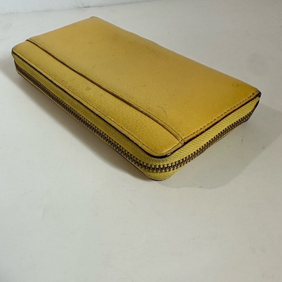 🍋 Kate Spade Wellesley Limoncello Leather Continental Wallet 🍋 - Picture 4 of 16
